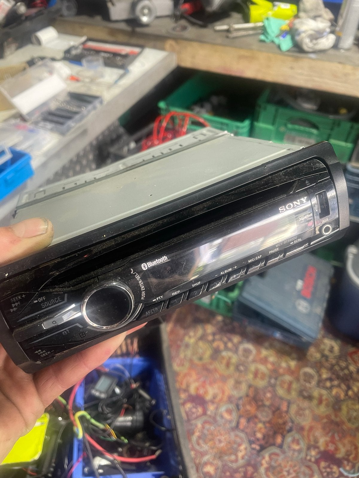 Sony Autoradio met Bluetooth - Gebruikt, Ophalen of Verzenden, Gebruikt