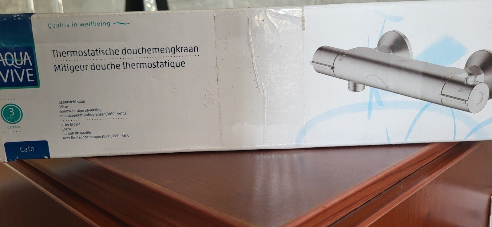 2 Thermostatische Douchemengkranen - Grohe en Aquavive, Ophalen of Verzenden, Nieuw