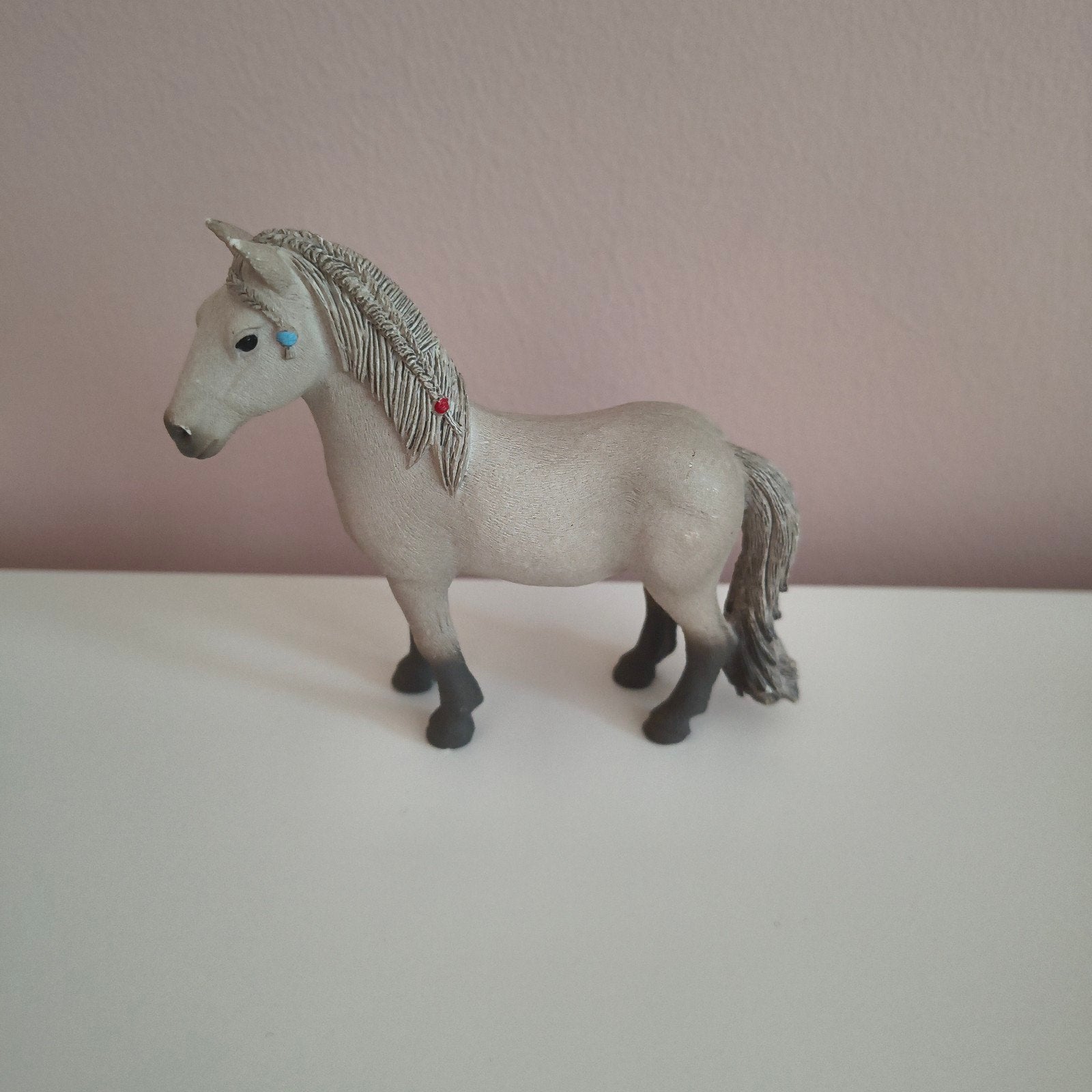 schleich paard ijslander, Ophalen of Verzenden, Zo goed als nieuw, Paard, Beeldje of Figuurtje