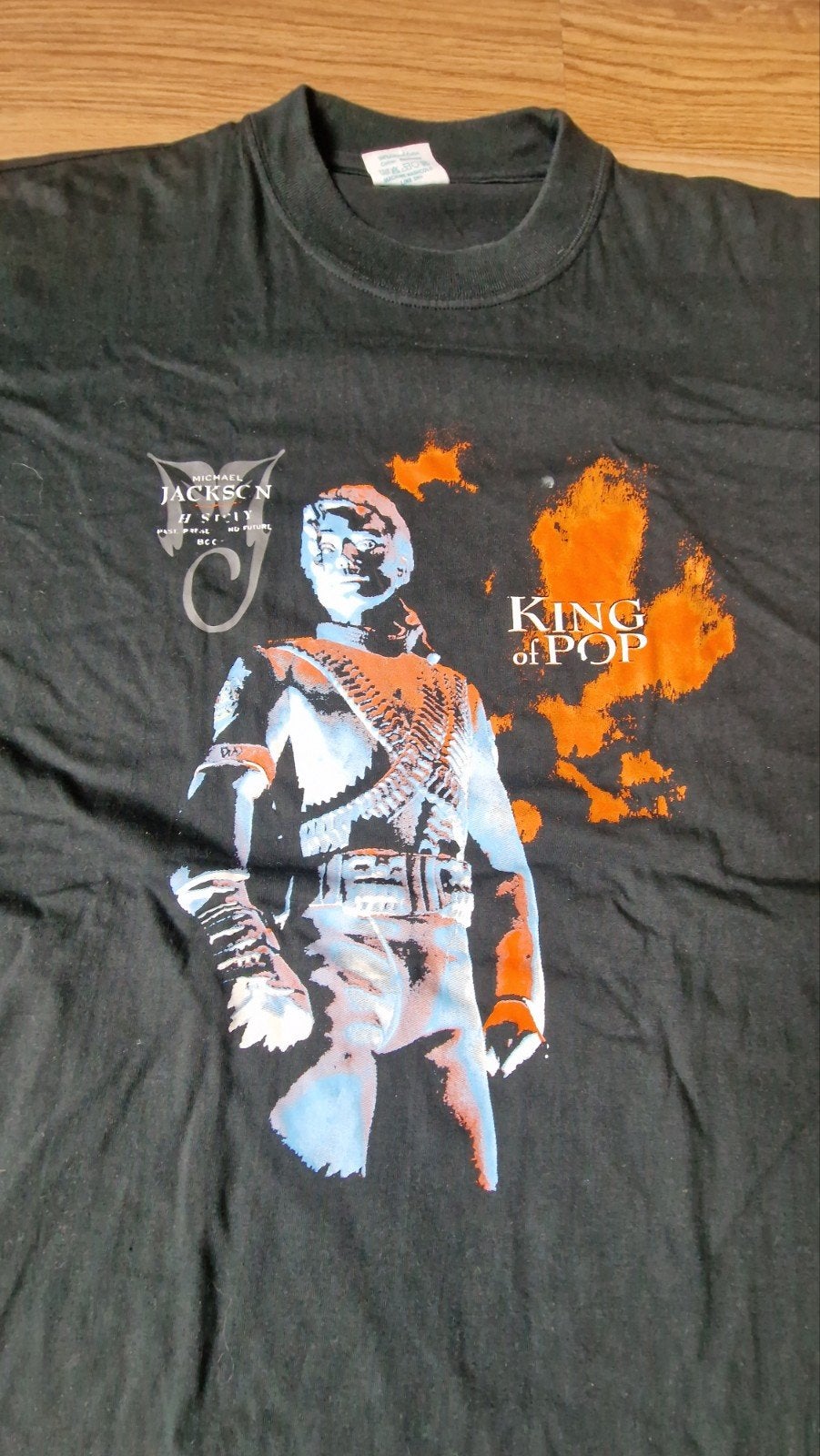 MJ HIStory T-shirt - King of Pop - Maat XXL, Zwart, Overige maten, Ophalen of Verzenden, Gedragen