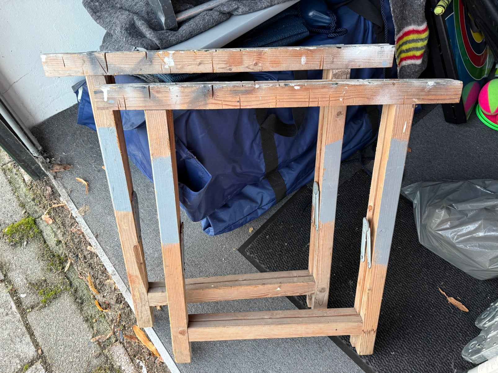 Gebruikte houten schagen, Ophalen, Gebruikt