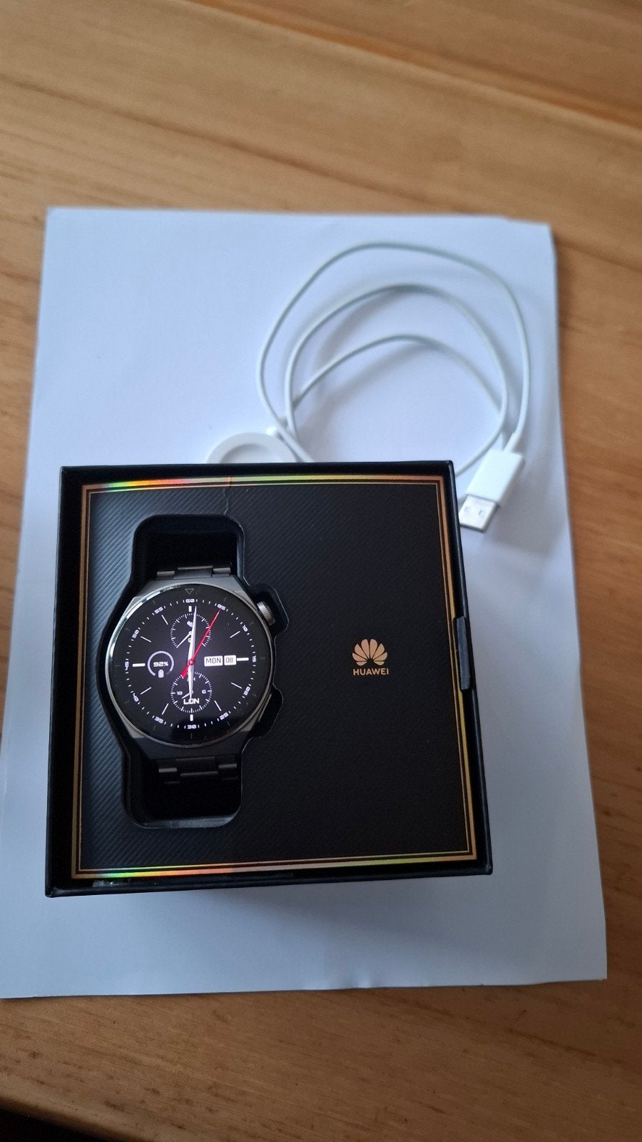 Huawei gt3 pro titanium, Ophalen of Verzenden, Zo goed als nieuw, Zwart, Android