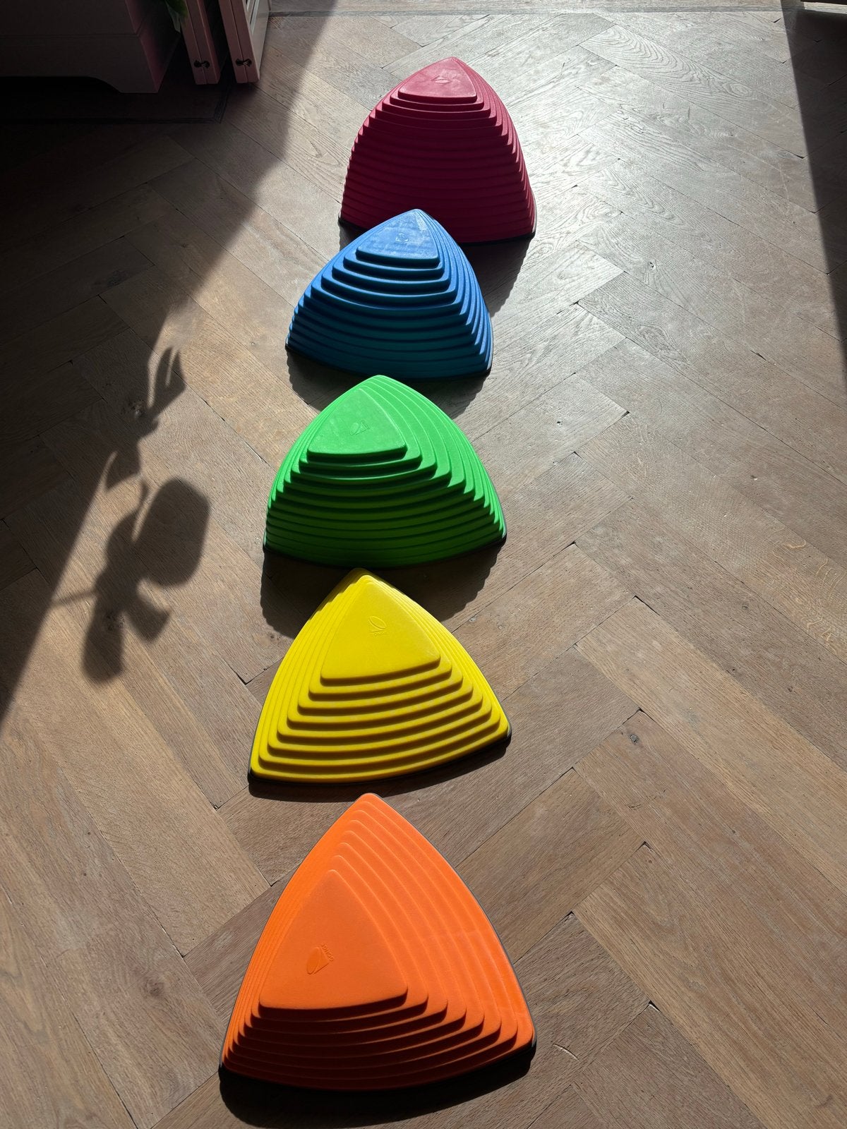 Gonge - heuveltoppen/rivierstenen (set van 5), Ophalen, Zo goed als nieuw
