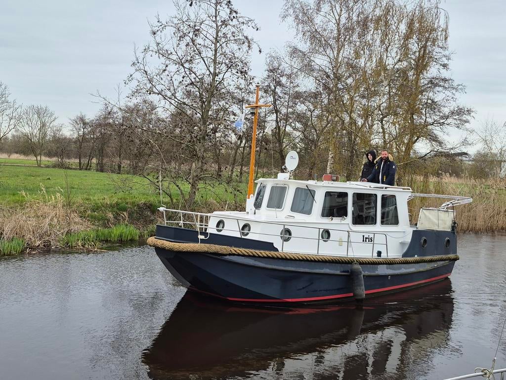 Sint jozef Vlet Linssen, Watersport en Boten, Motorboten en Motorjachten, Ophalen, Gebruikt, Aluminium, Koelkast