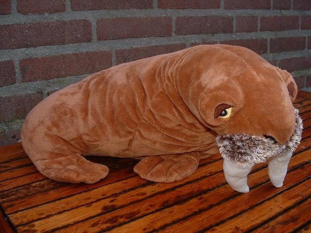 ANNA CLUB PLUSH EFTELING WALRUS UIT DE PANDADROOM V, Kinderen en Baby's, Speelgoed | Knuffels en Pluche, Ophalen of Verzenden