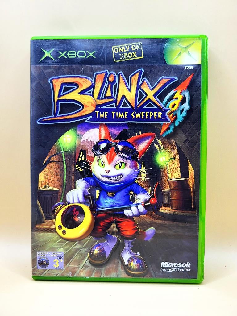 Blinx The Time Sweeper - Xbox Original, Spelcomputers en Games, Games | Xbox Original, Zo goed als nieuw, Avontuur en Actie, 1 speler