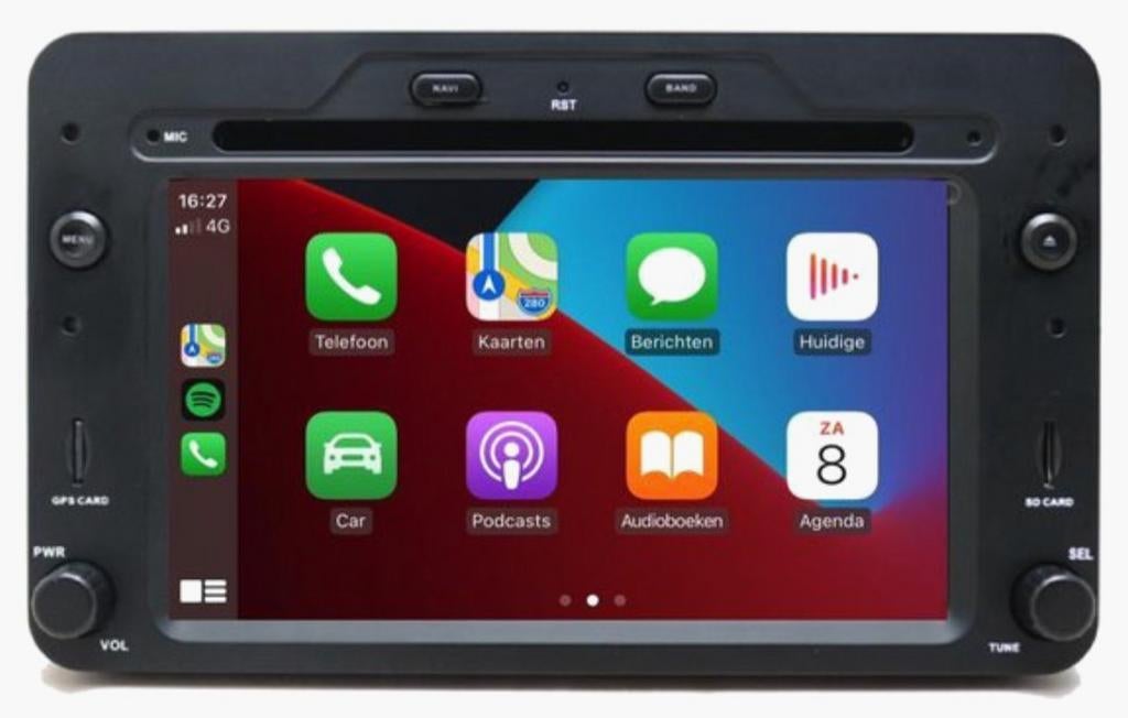 Alfa Romeo 159/Brera/Spider Android CarPlay Navigatie, Auto diversen, Autoradio's, Ophalen of Verzenden, Gebruikt