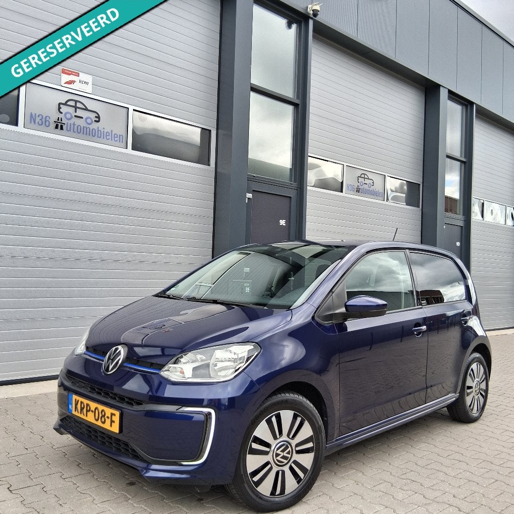 Volkswagen E-Up! /UNITED 71dkm /Cruise CC/DAB/94,1%/NIEUWSTA, 83 pk, Stof, Blauw, Lichtsensor