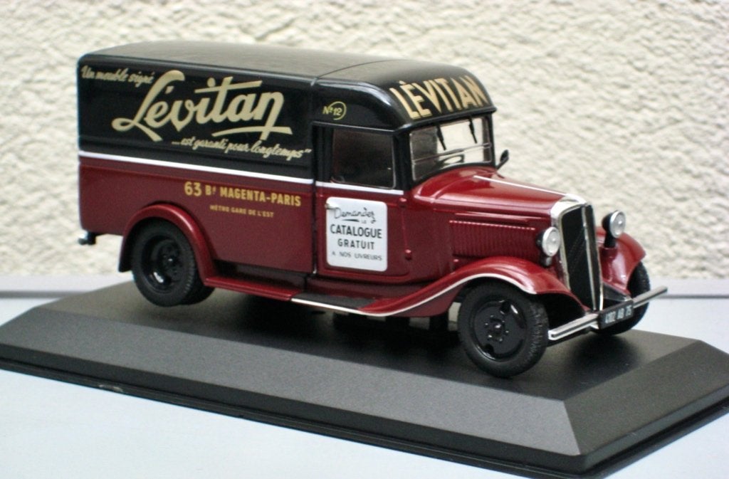 Citroen Type 23U Lévitan 1950 Altaya Utilitaires 1:43, Ophalen of Verzenden, Nieuw, Auto, Overige merken