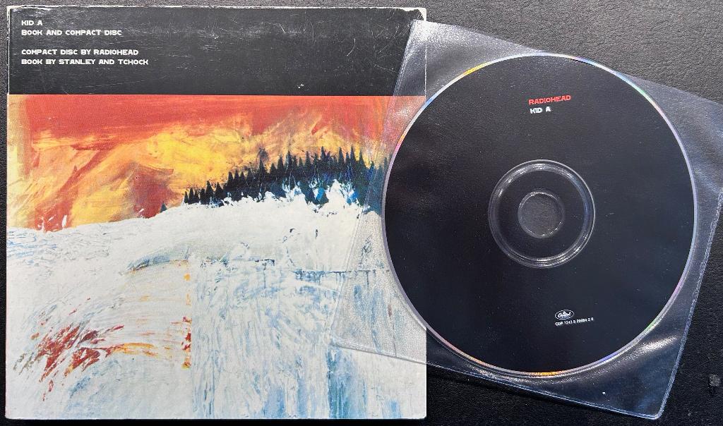RADIOHEAD - Kid A (Limited ed. cardboard book; CD ), Ophalen of Verzenden, Zo goed als nieuw, Poprock