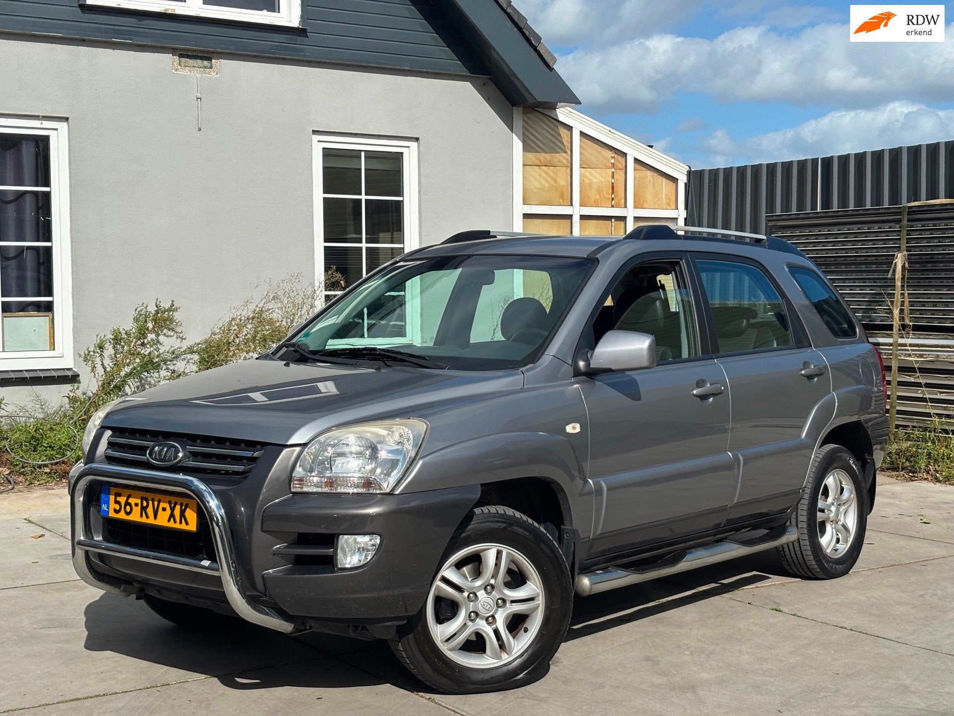 Kia Sportage 2.0 CVVT Executive | Nieuwe Accu | Airco | Lede, Auto's, 1442 kg, Gebruikt, Origineel Nederlands, Handgeschakeld