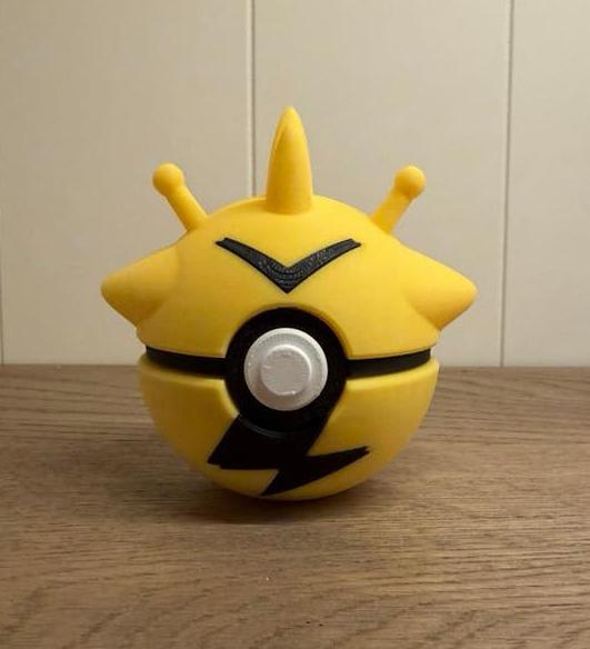 Pokemon Electabuzz pokeball, Ophalen of Verzenden, Nieuw