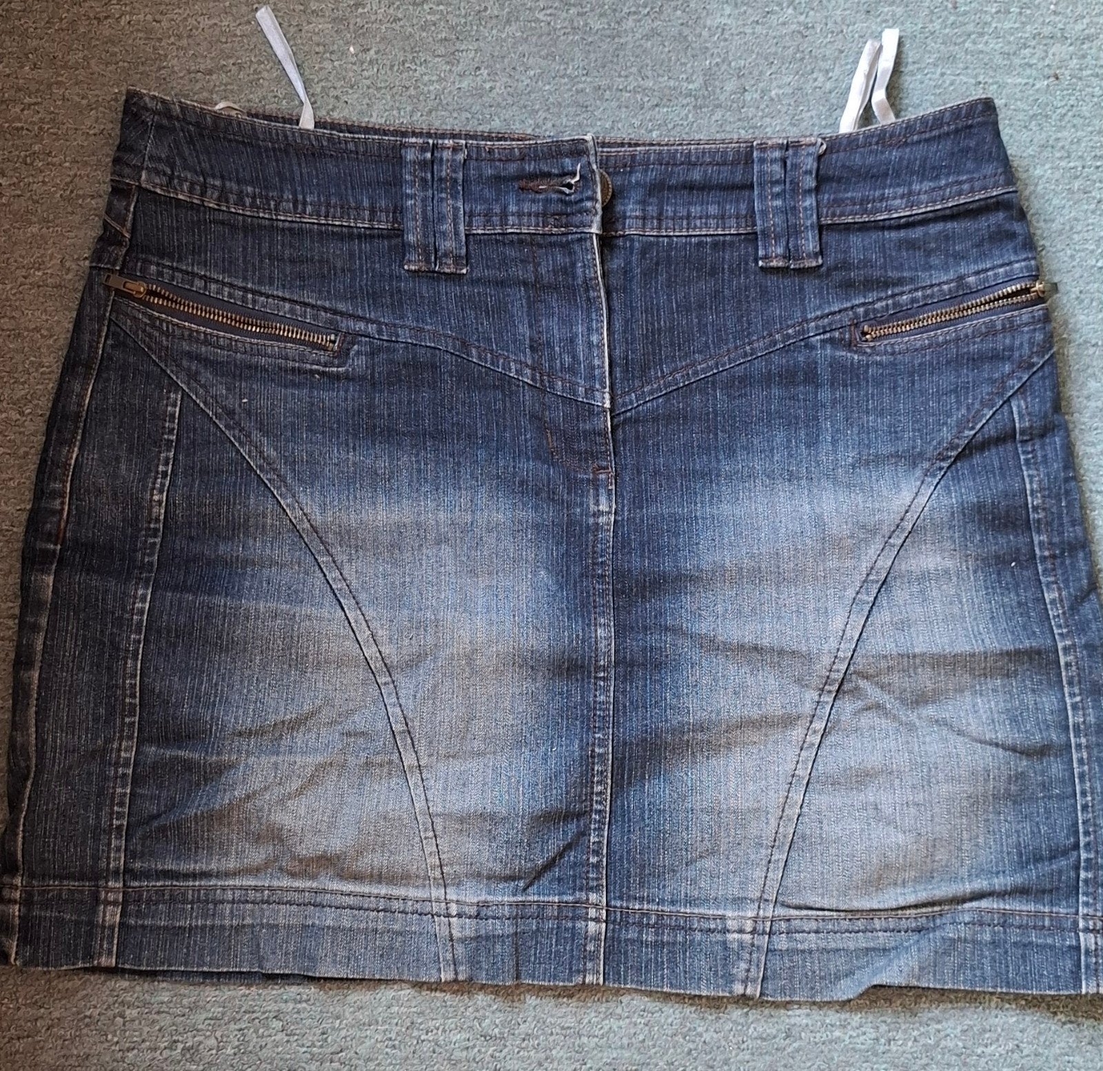 spijkerrokje maat 38, Ophalen of Verzenden, Zo goed als nieuw, Blauw