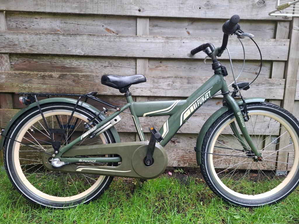 Kinderfiets 22 inch Popal, Ophalen of Verzenden, Gebruikt, 20 inch of meer