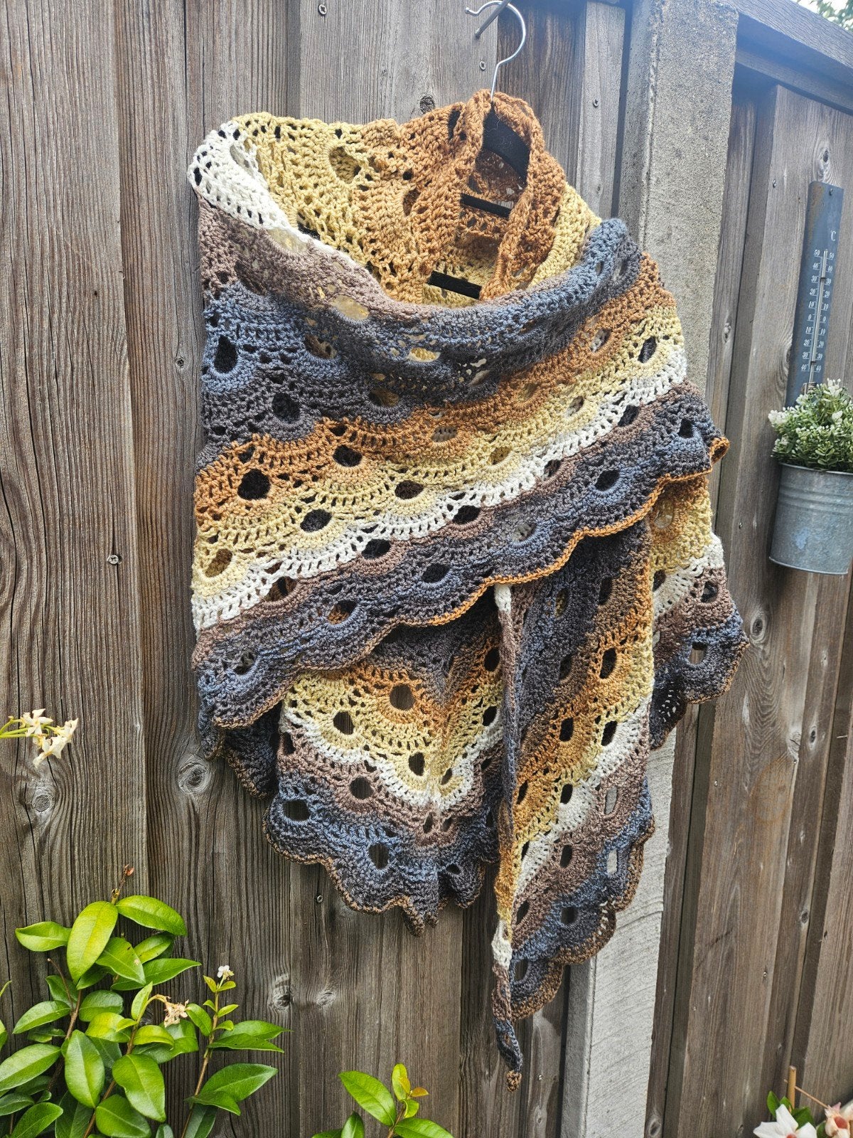 prachtige omslagdoek, Verzenden, Nieuw, Maat 46/48 (XL) of groter, Sjaal