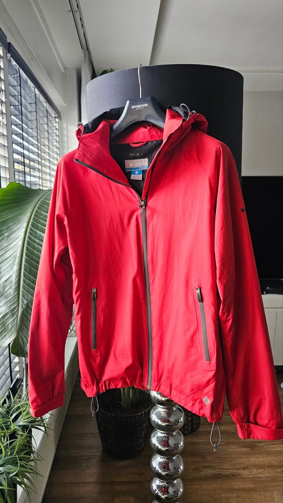 Columbia Titanium waterdicht/winddicht jasje M, Ophalen of Verzenden, Zo goed als nieuw, Rood