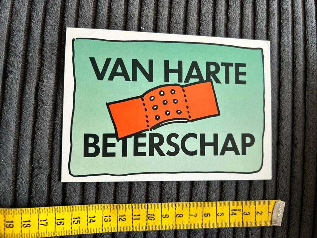 2405. Kaart illustr Pleister, Ophalen of Verzenden, 1980 tot heden, Ongelopen