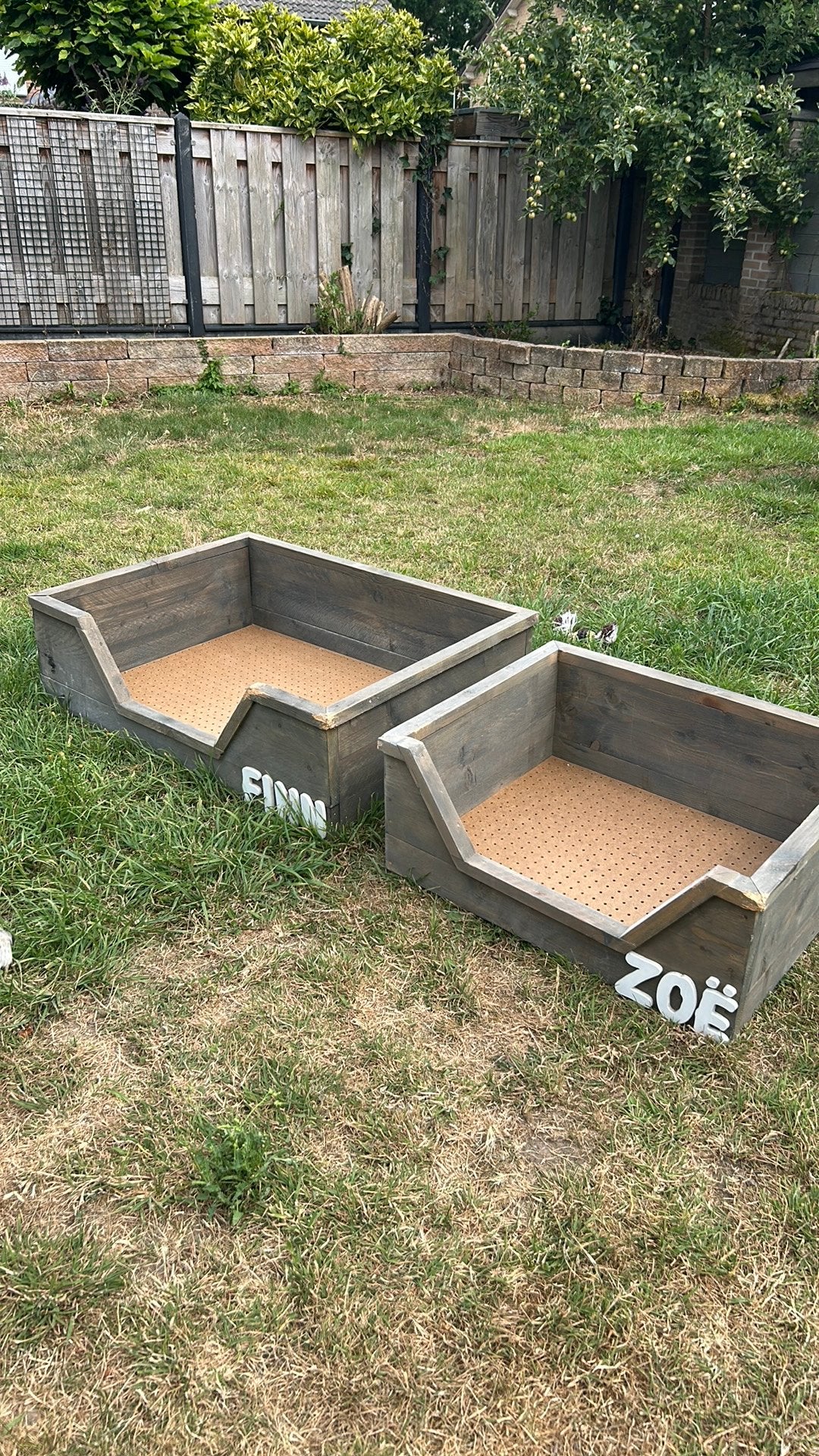 Houten Honden manden, Dieren en Toebehoren, Ophalen, Overige