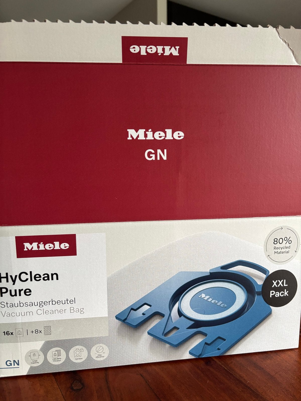 14x originele Miele GN stofzuigerzakken en filters, Stofzak, Inclusief accessoires, Nieuw, Ophalen of Verzenden