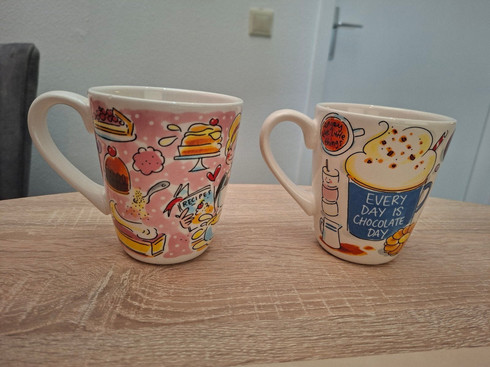 Blond Amsterdam mokken - set van 2, Ophalen, Mok, Zo goed als nieuw, Aardewerk