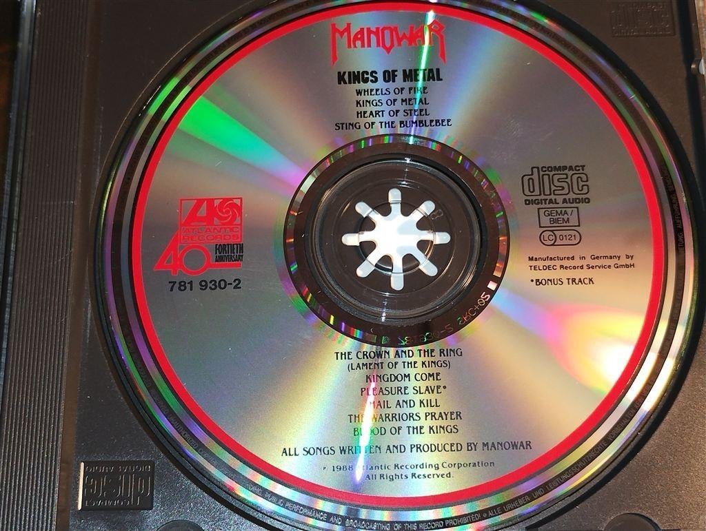 Manowar - Kings Of Metal, Ophalen of Verzenden, Zo goed als nieuw