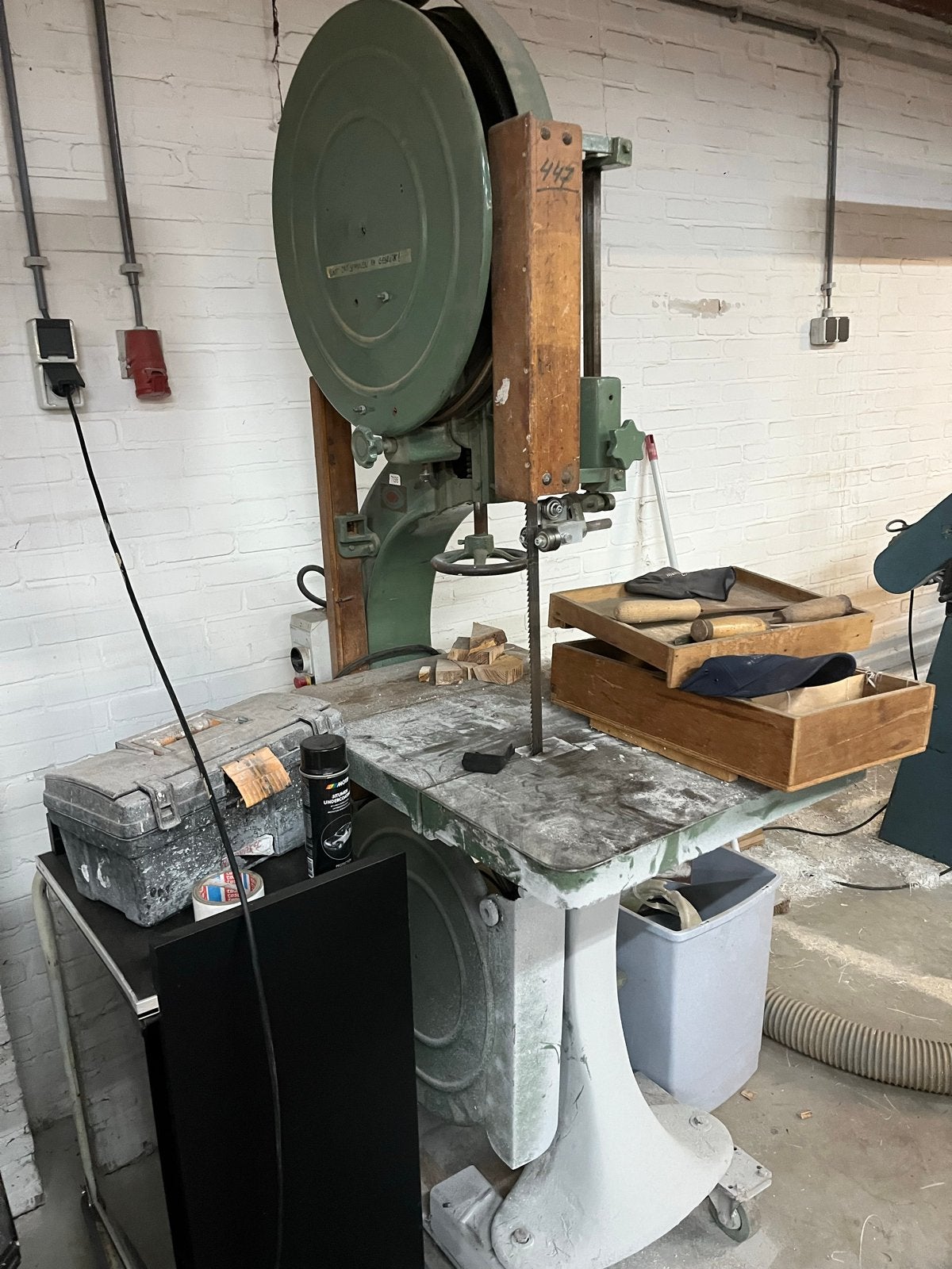 Robuuste lintzaag voor houtbewerking, Ophalen, Gebruikt, 70 mm of meer, Lintzaag