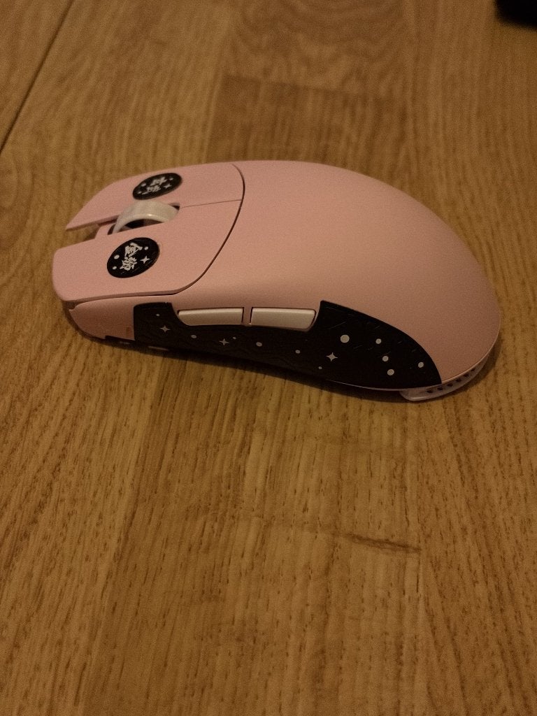 G-Wolves LYCAN 8K Wireless Gaming Mouse - Pink, Computers en Software, Ophalen, Rechtshandig, Muis, Zo goed als nieuw