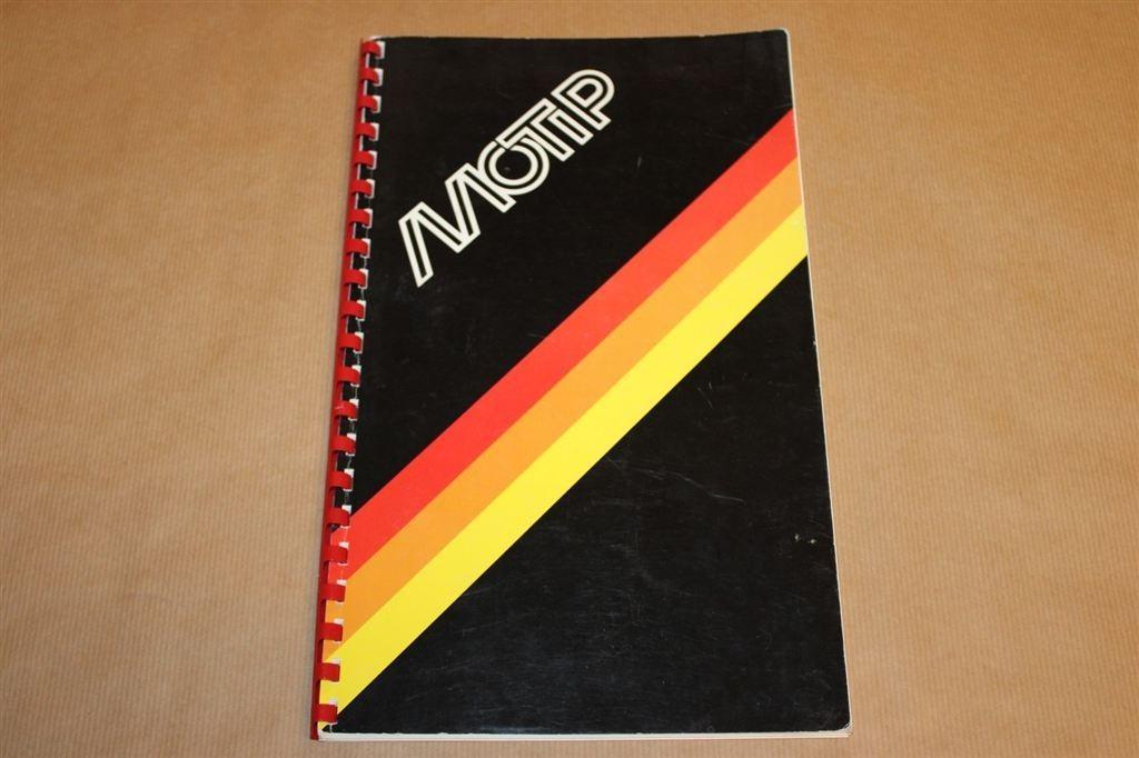 Oude Motip Autolak handleiding - Ca 1975 !!, Auto diversen, Handleidingen en Instructieboekjes, Ophalen of Verzenden