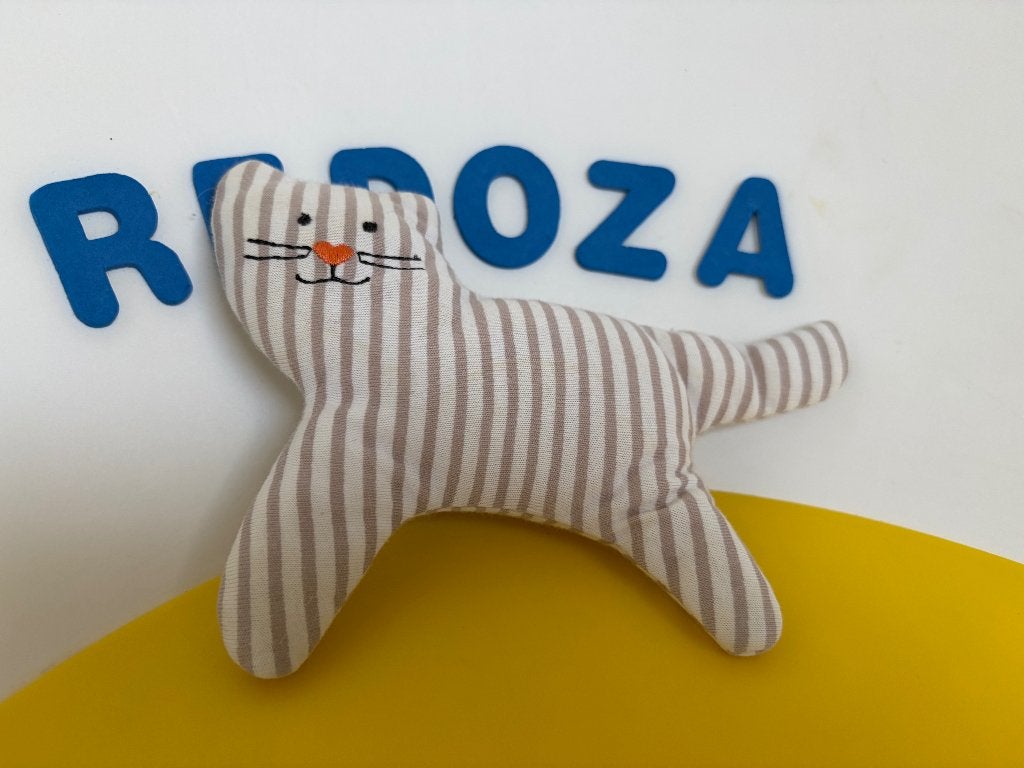 K3032 ikea poes poesje gestreept, Ophalen of Verzenden, Nieuw, Overige typen