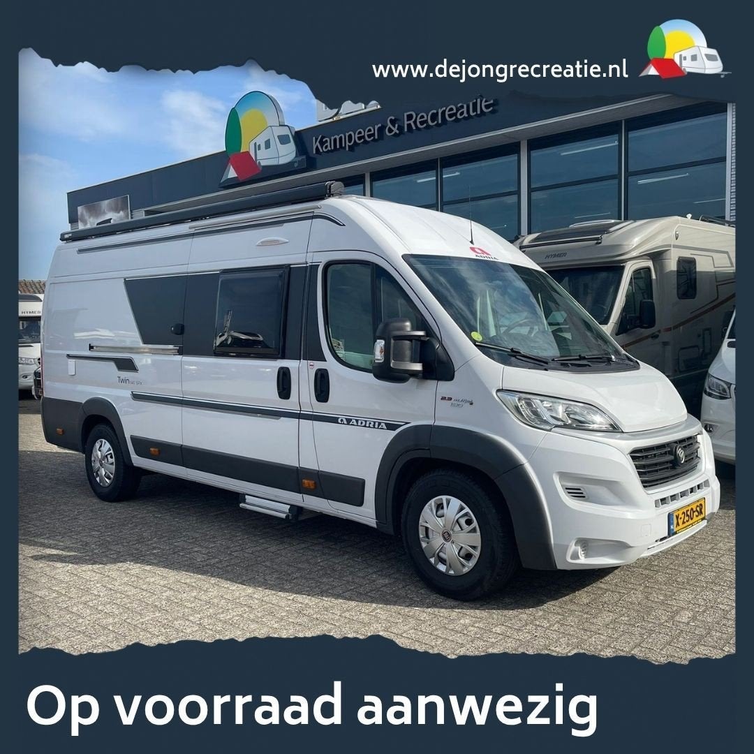 Adria Twin 640 spx Fiat (bj 2020), Buscamper of Camperbus, 6 tot 7 meter, Bedrijf, Tot en met 3