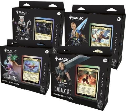 MTG Final fantasy commander deck set, Ophalen of Verzenden, Nieuw, Speeldeck