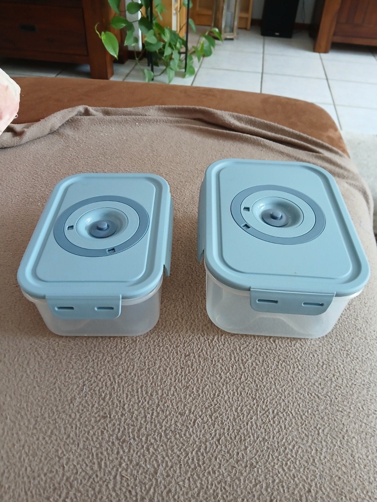 2 tupper bakjes, Ophalen, Bak of Kom