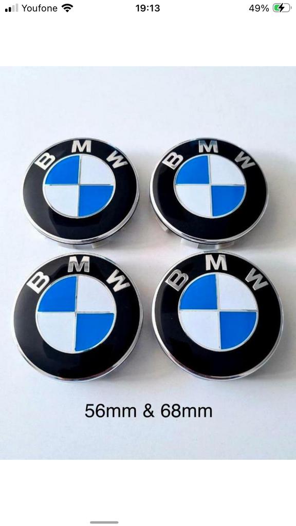 BMW logo’s/emblemen voor velgen (naafkappen), Ophalen of Verzenden, Nieuw