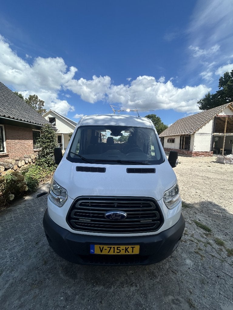 Ford Transit L2 H2 Buscamper, Caravans en Kamperen, Chemisch toilet, Achteruitrijcamera, Tot en met 2, Hagelvast dak
