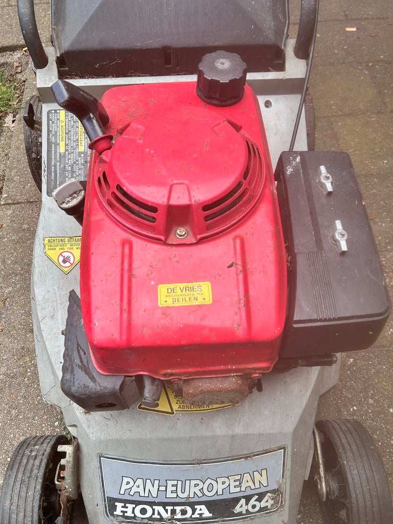 Honda Pan-European 464 Grasmaaier - Motor defect, Tuin en Terras, Grasmaaiers, Zo goed als nieuw, Benzine-grasmaaier, 40 t/m 49 cm