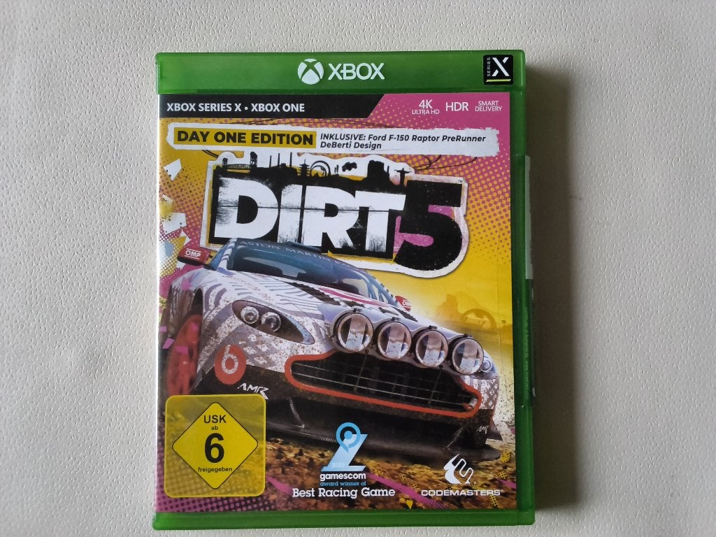 Dirt 5  day one edition xbox one, 1 speler, Racen en Vliegen, Ophalen of Verzenden, Zo goed als nieuw