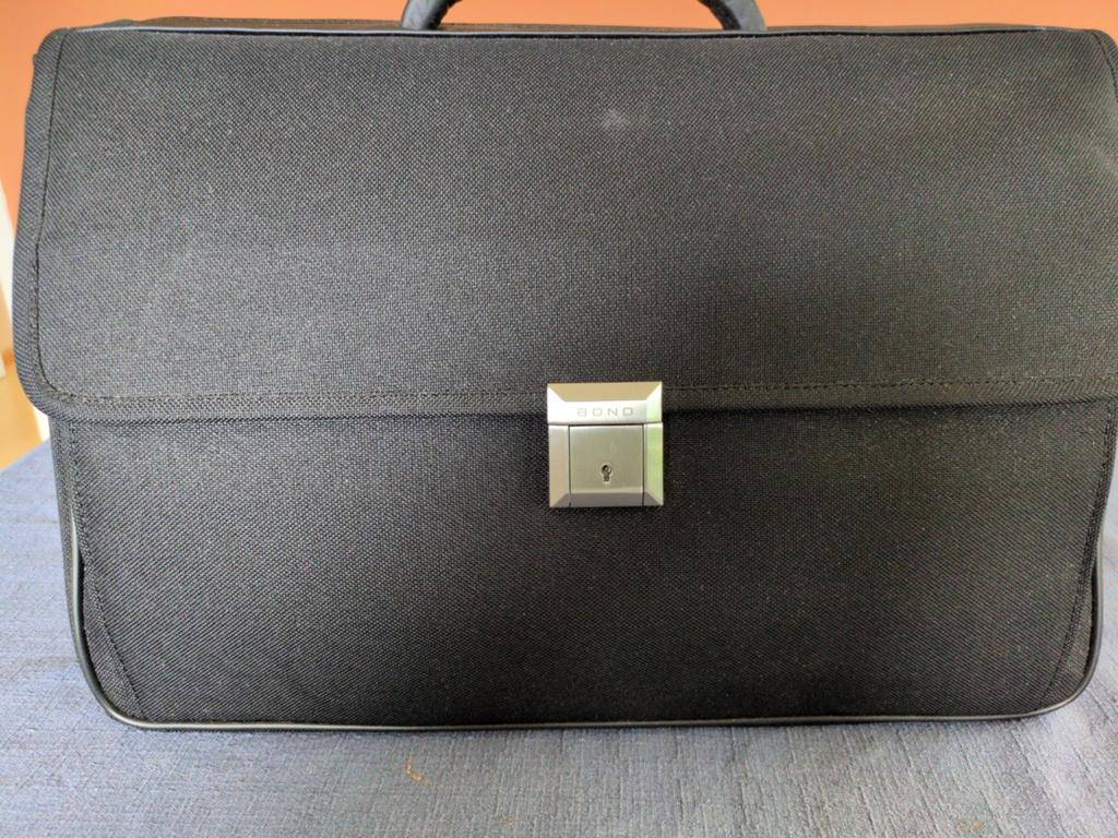 Plevier tas, Gevoerd laptopvak, Nieuw, Ophalen of Verzenden, Zwart