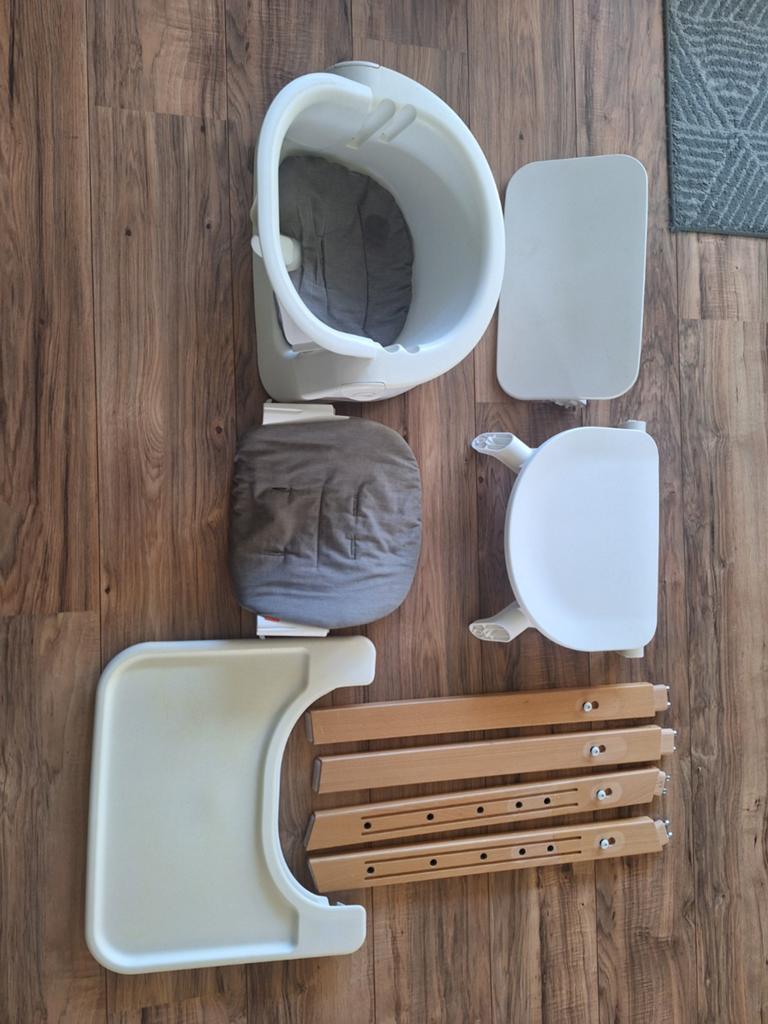 Stokke Steps kinderstoel met babyset, Kinderen en Baby's, Ophalen