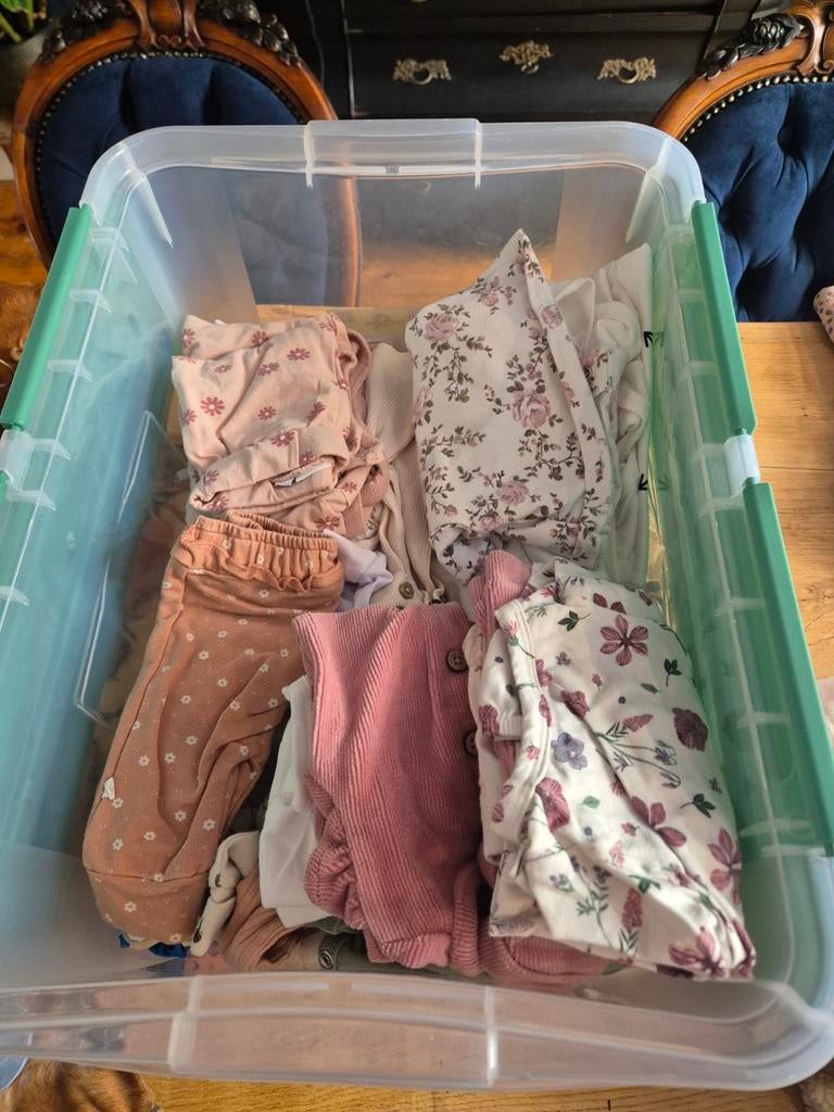 Meisjes babykleding maat 44/50 pakket, Ophalen of Verzenden, Zo goed als nieuw, Meisje