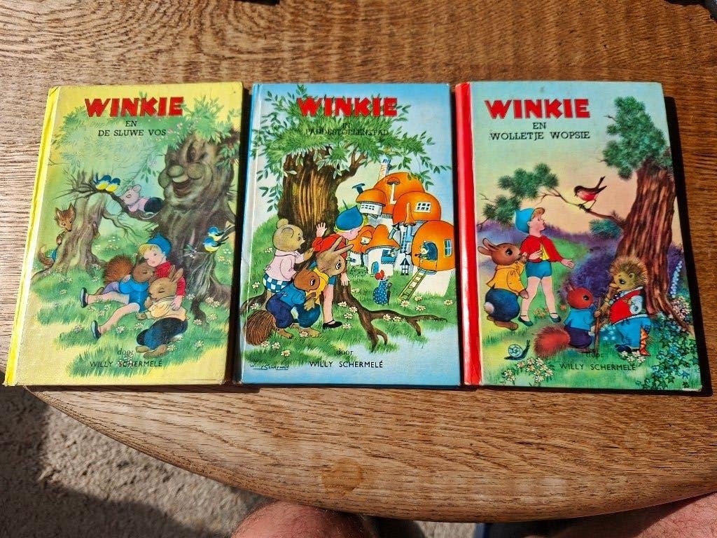 3 Winkie boekjes van Willy Schermele te koop, Boeken, Ophalen of Verzenden, Gelezen, Willy schermele, Prentenboek