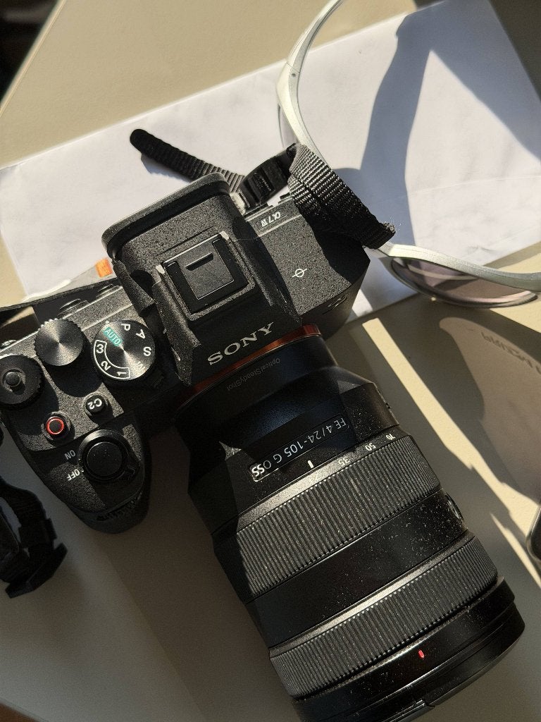 Sony A7 IV + Sony FE 24-105mm F4 G OSS – Excellent Condition, Ophalen, Sony E-mount, Beschermhoes/tas, Sony