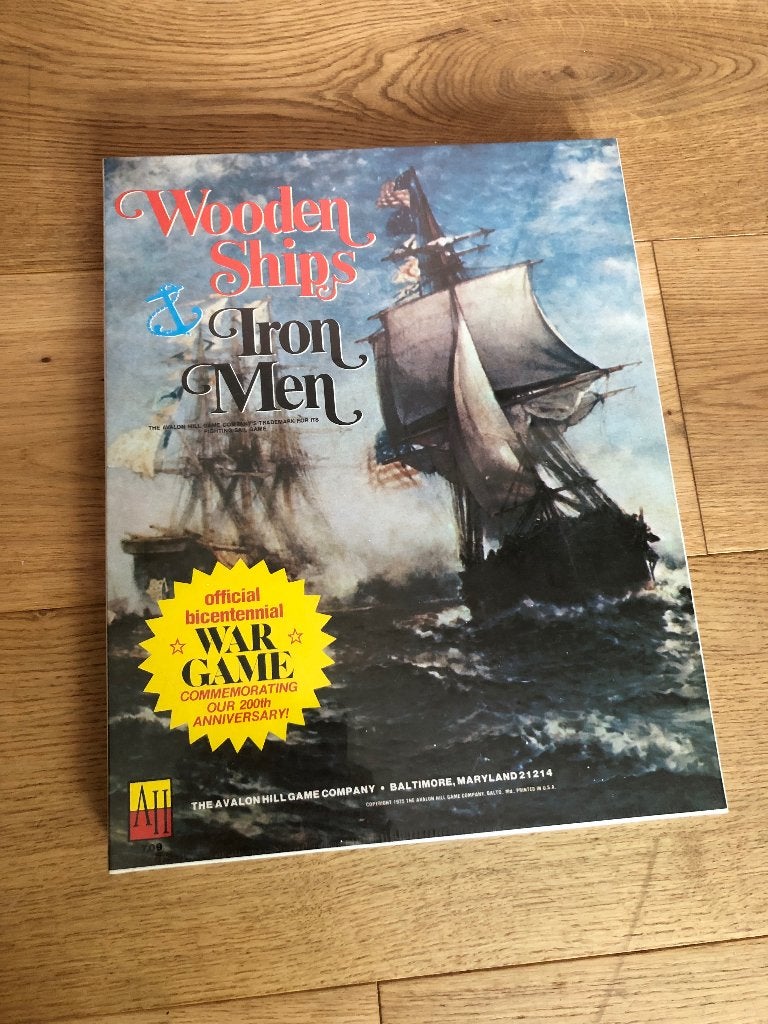 Wooden Ships and Iron Men van Avalon Hill, nieuw in plastic, Een of twee spelers, Ophalen of Verzenden, Nieuw, Avalon Hill Games
