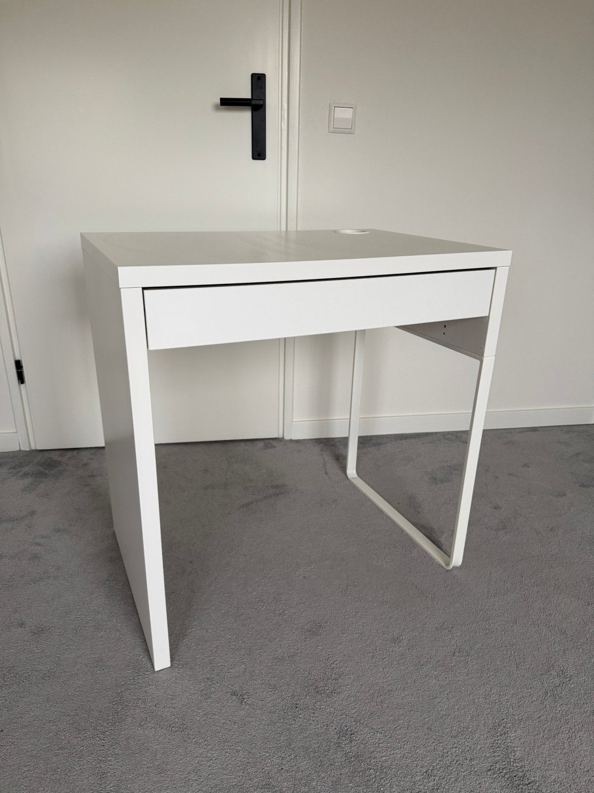 IKEA bureau - MICKE - Wit, Ophalen, Overige typen, Scandinavisch, 50 cm