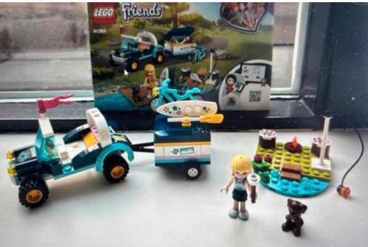 LEGO Friends 41364 Stephanie’s Buggy en Trailer, Ophalen of Verzenden, Zo goed als nieuw