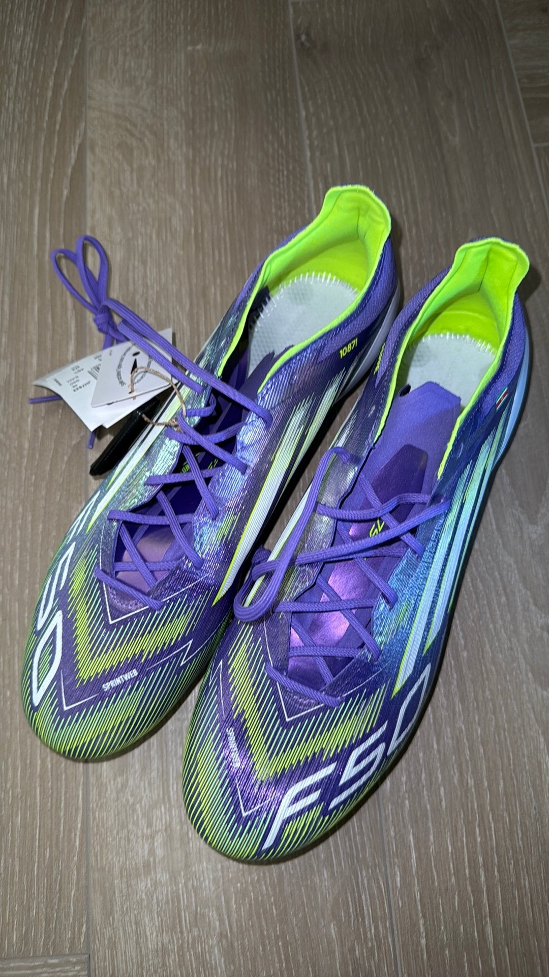 Adidas F50 kicksen ijzeren nop. 44 2/3, Sport en Fitness, Voetbal, Maat XS of kleiner, Schoenen, Nieuw, Ophalen of Verzenden