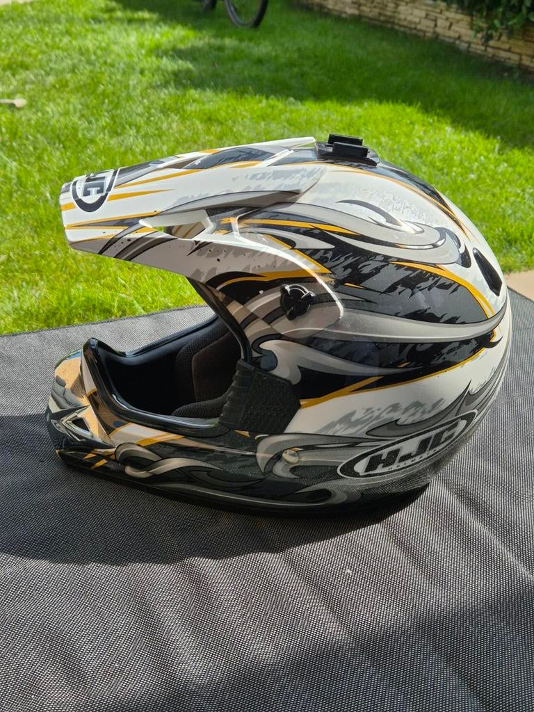HJC Crosshelm XS met GoPro houder, Ophalen, XS, Offroadhelm, HJC