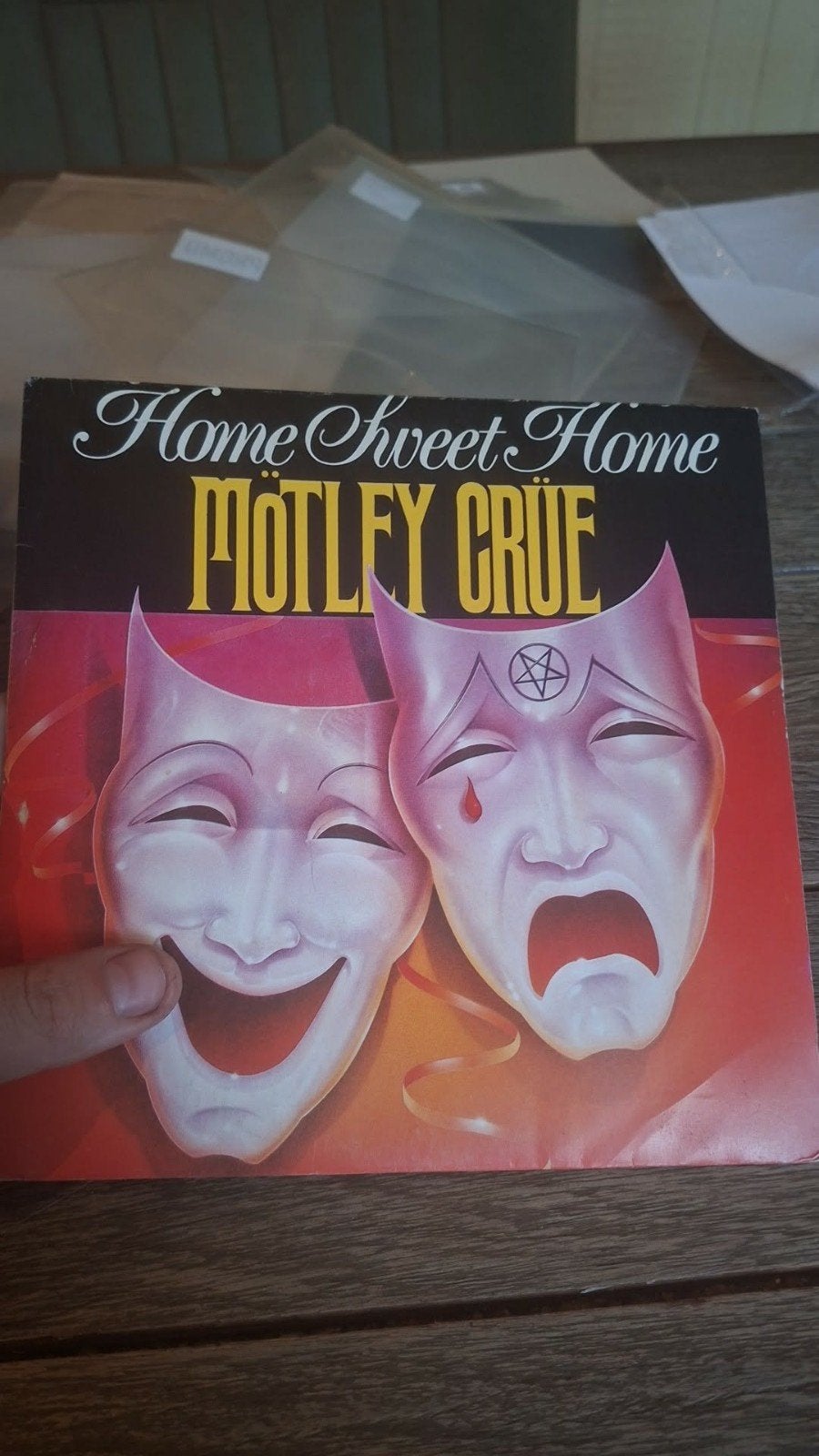 motley crue home sweet home single ( frankrijk), 7 inch, Zo goed als nieuw, EP, Rock en Metal