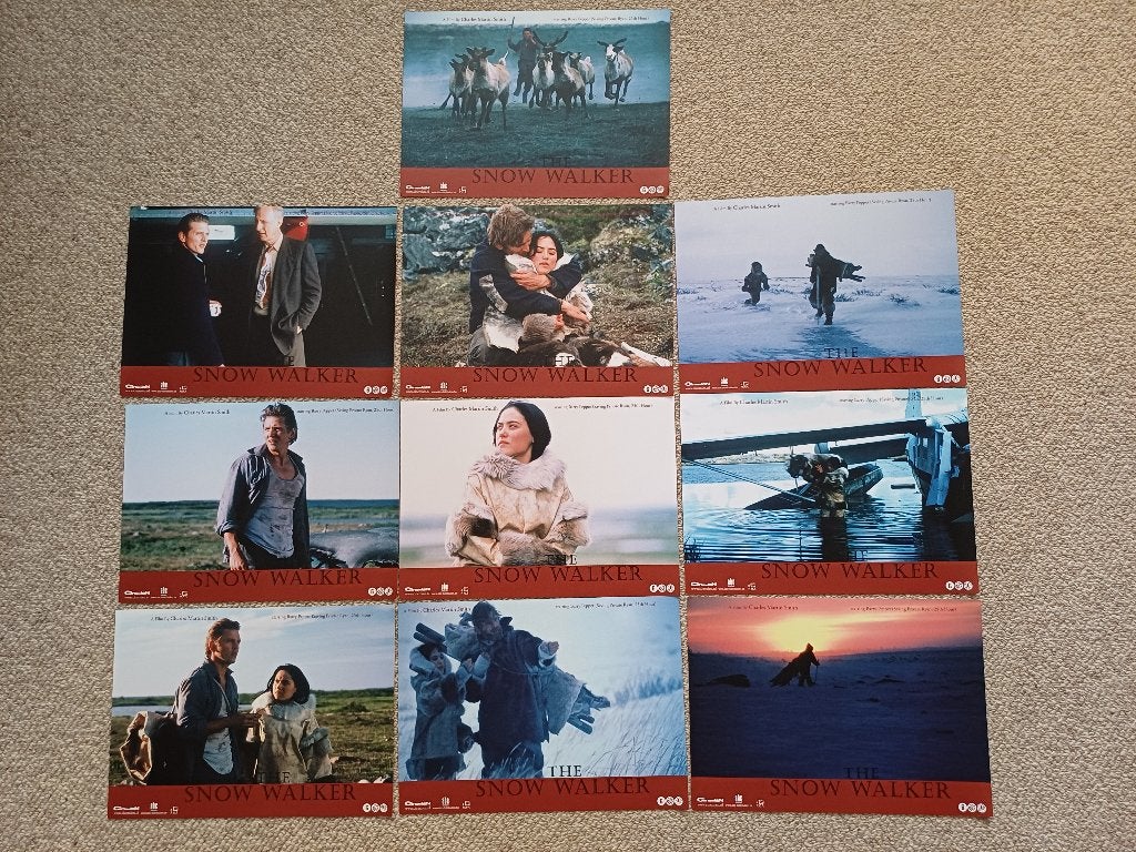 THE   SNOW   WALKER     lobbycard set., Verzenden, Nieuw, A4 of kleiner, Film en Tv