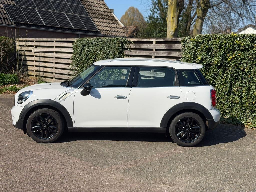 Mini Countryman 1.6 2014 NL AUTO NAP NAVI, Auto's, Mini, Voorwielaandrijving, Stof, Zwart, Wit