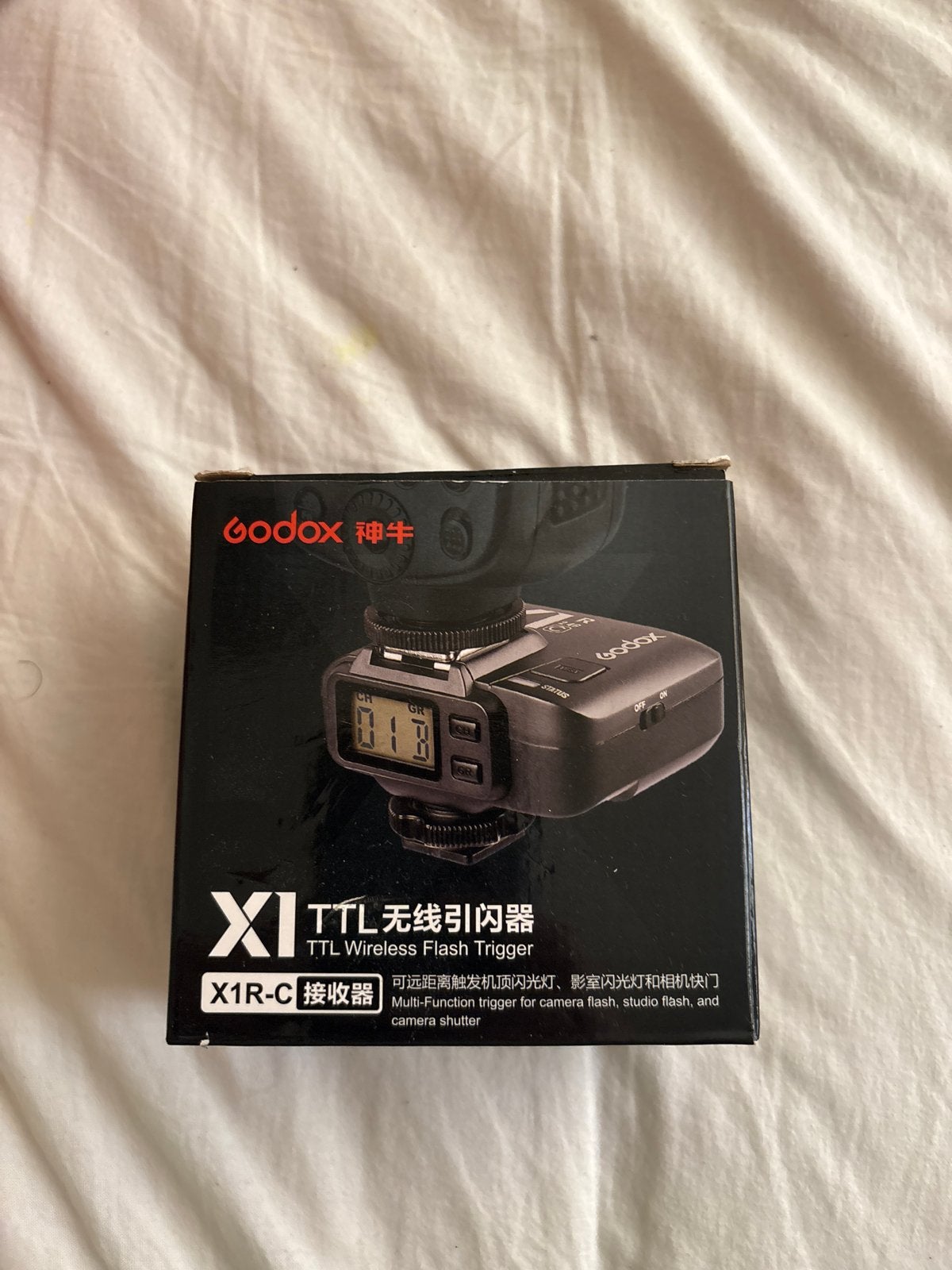 Godox X1R-C TTL Draadloze Flash Trigger Ontvanger Canon, Godox, Afstandsbediening, Ophalen of Verzenden, Nieuw